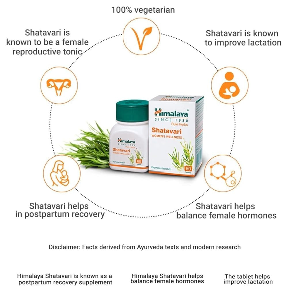 Himalaya Herbals - Shatavari Women's Wellness Himalaya Herbals - Shatavari Women's Wellness