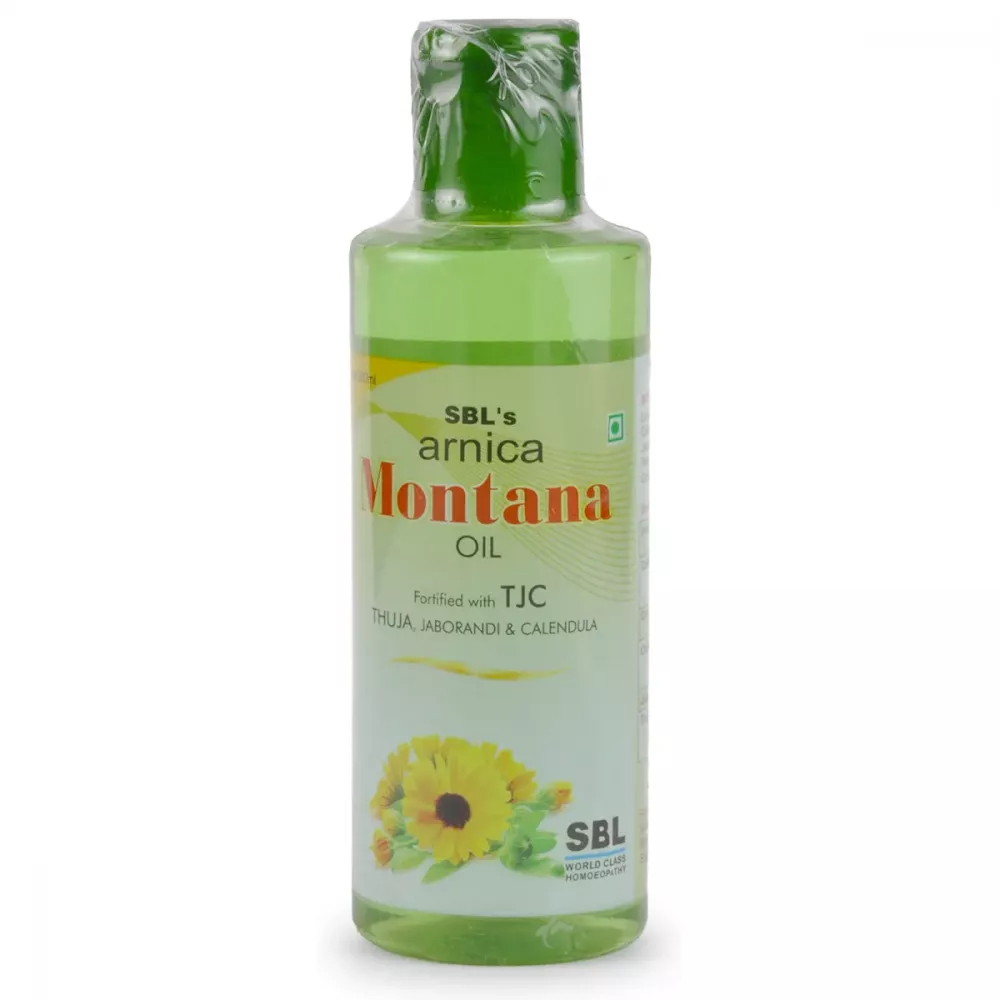 SBL Homeopathy Arnica Montana Hair Oil with Tjc - Safuron