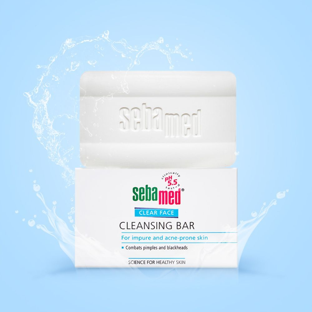 Sebamed Clear Face Cleansing Bar - Safuron