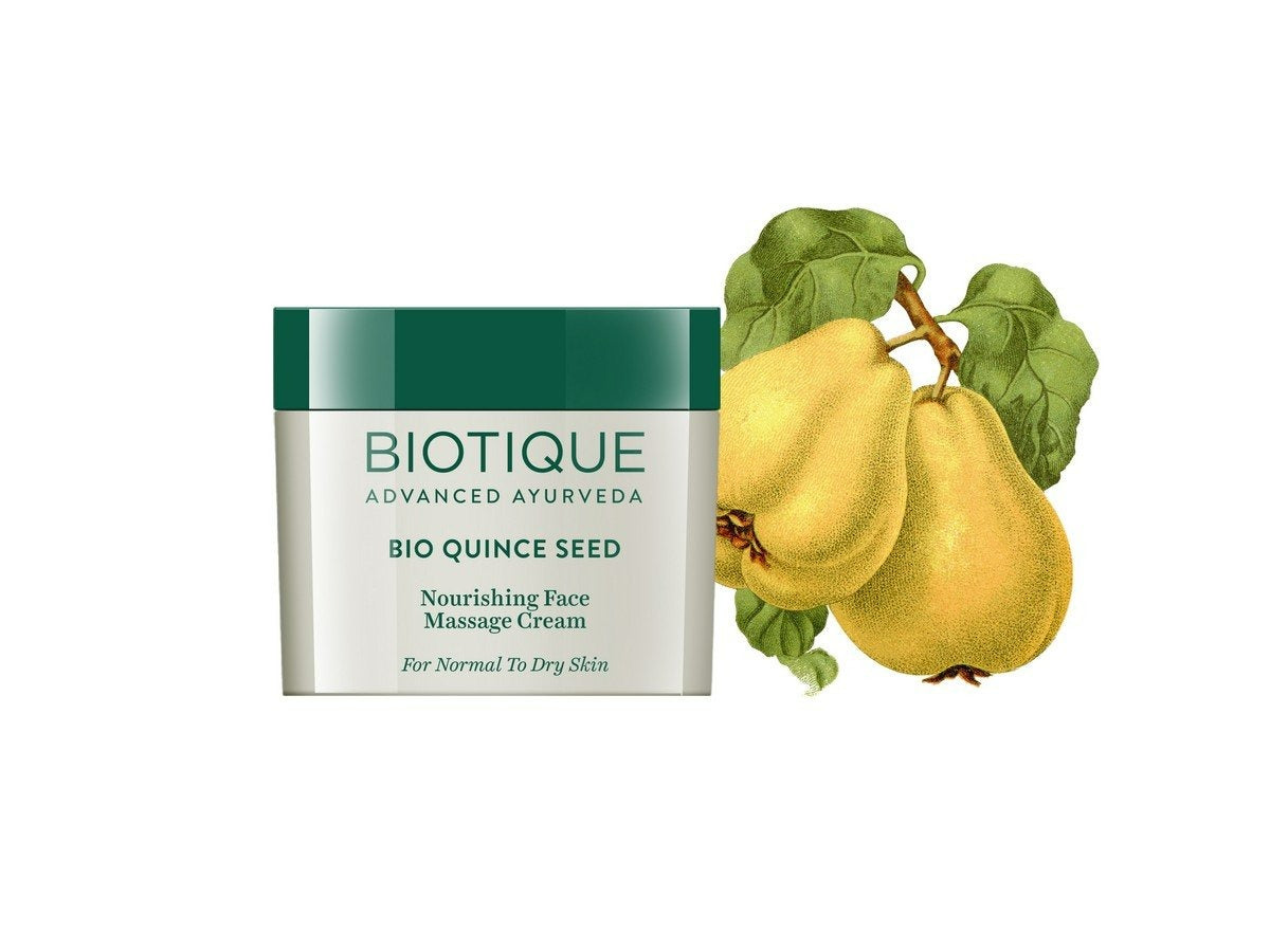 Biotique Bio Quince Seed Nourishing Face Massage Cream Biotique Bio Quince Seed Nourishing Face Massage Cream