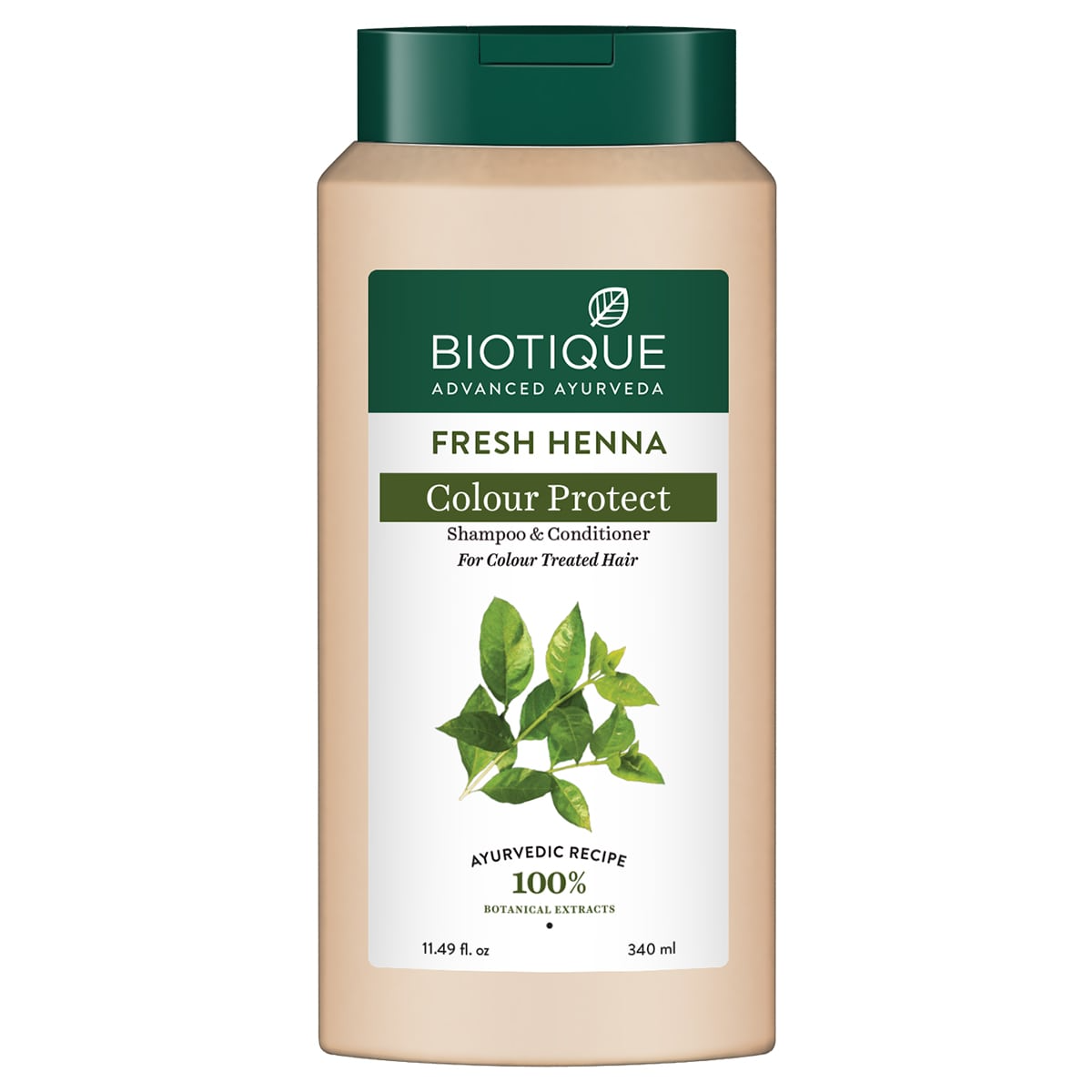 Biotique Bio Henna Leaf Fresh Texture Shampoo and Conditioner - Safuron Biotique Bio Henna Leaf Fresh Texture Shampoo and Conditioner - Safuron