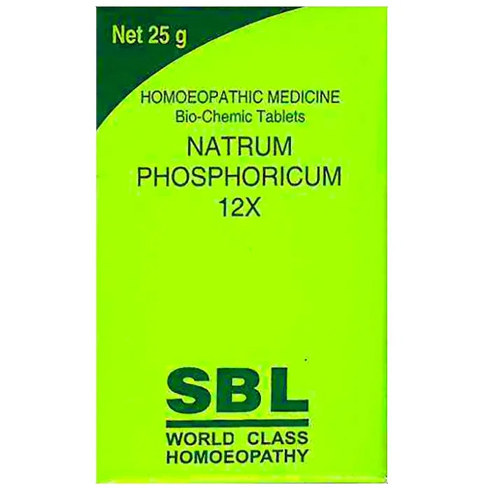 SBL Homeopathy Natrum Phosphoricum Biochemic Tablets - Safuron SBL Homeopathy Natrum Phosphoricum Biochemic Tablets - Safuron