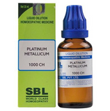 SBL Homeopathy Platinum Metallicum Dilution - Safuron