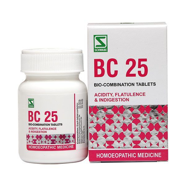Dr. Willmar Schwabe India Bio-Combination 25 (BC 25) Tablet - Safuron Naturals