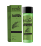 Biotique Bio Wild Grass A Soothing After Shave Gel For Men - Safuron