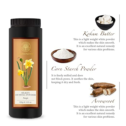 Forest Essentials Silken Dusting Powder Nargis Forest Essentials Silken Dusting Powder Nargis