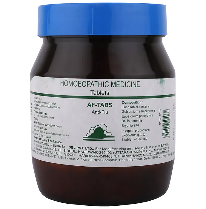 SBL Homeopathy AF-Tabs Tablets SBL Homeopathy AF-Tabs Tablets