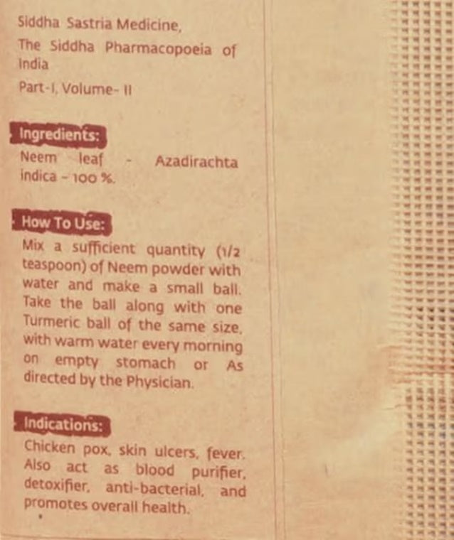 Isha Life Neem Powder Isha Life Neem Powder