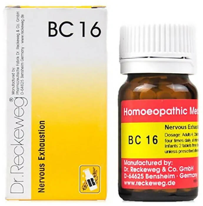 Dr. Reckeweg Bio-Combination 16 (BC 16) Tablets - Safuron Naturals