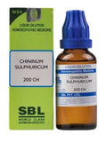 SBL Homeopathy Chininum Sulphuricum Dilution