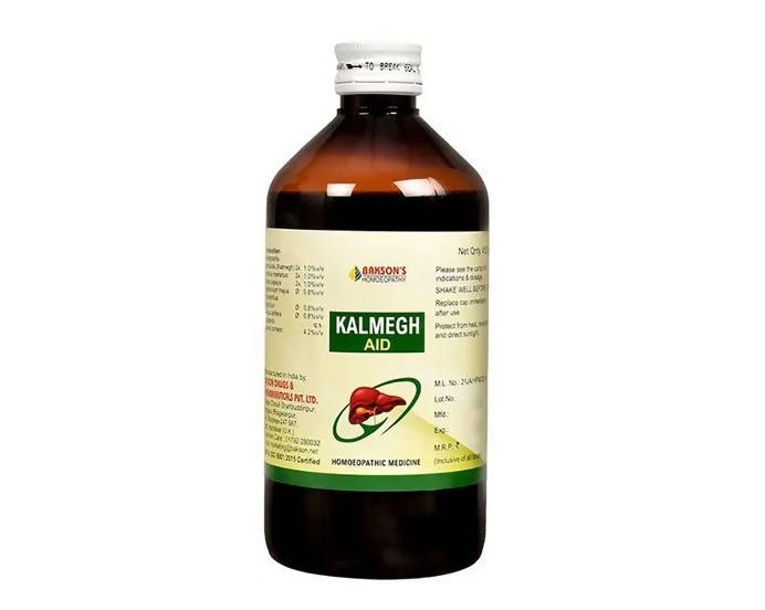 Bakson's Homeopathy Kalmegh Aid Syrup Bakson's Homeopathy Kalmegh Aid Syrup