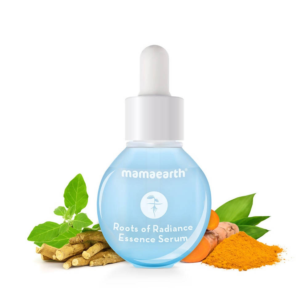 Mamaearth Roots of Radiance Essence Serum For Radiant Skin Mamaearth Roots of Radiance Essence Serum For Radiant Skin