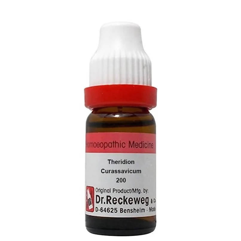 Dr. Reckeweg Theridion Curassavicum Dilution - Safuron Naturals Dr. Reckeweg Theridion Curassavicum Dilution - Safuron Naturals