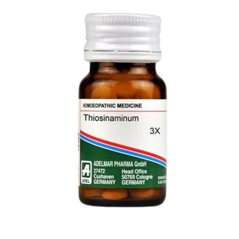 Adel Homeopathy Thiosinaminum Trituration Tablets - Safuron Naturals