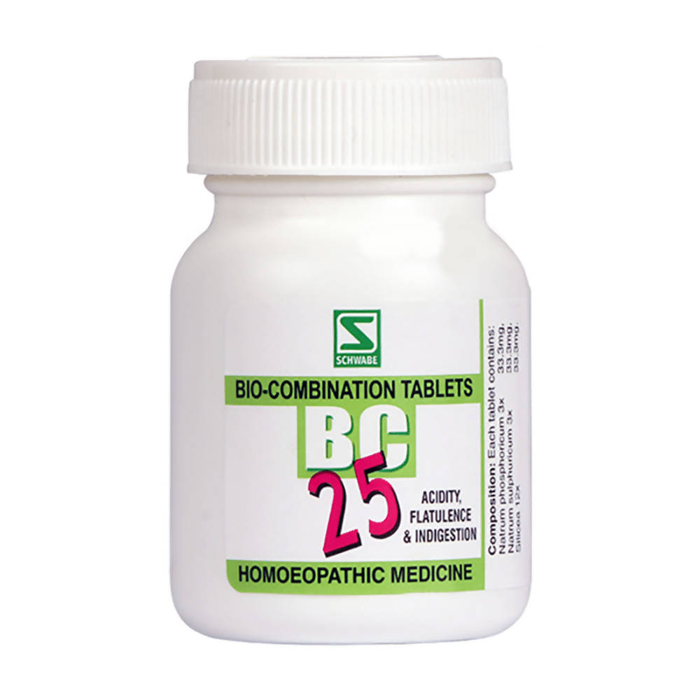 Dr. Willmar Schwabe India Bio-Combination 25 (BC 25) Tablet Dr. Willmar Schwabe India Bio-Combination 25 (BC 25) Tablet