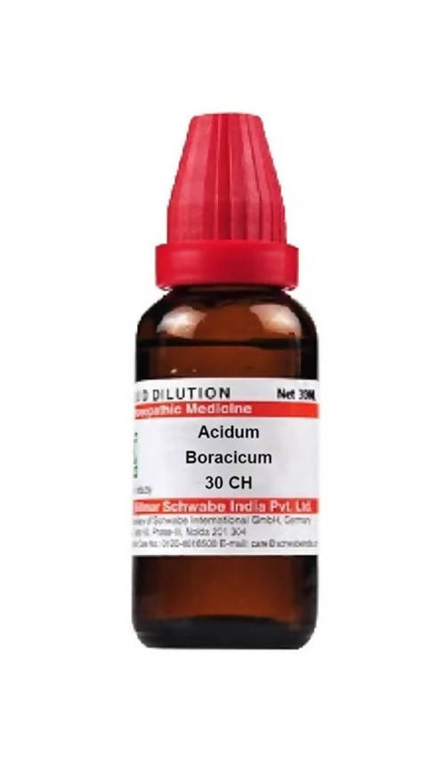 Dr. Willmar Schwabe India Acidum Boracicum Dilution Dr. Willmar Schwabe India Acidum Boracicum Dilution