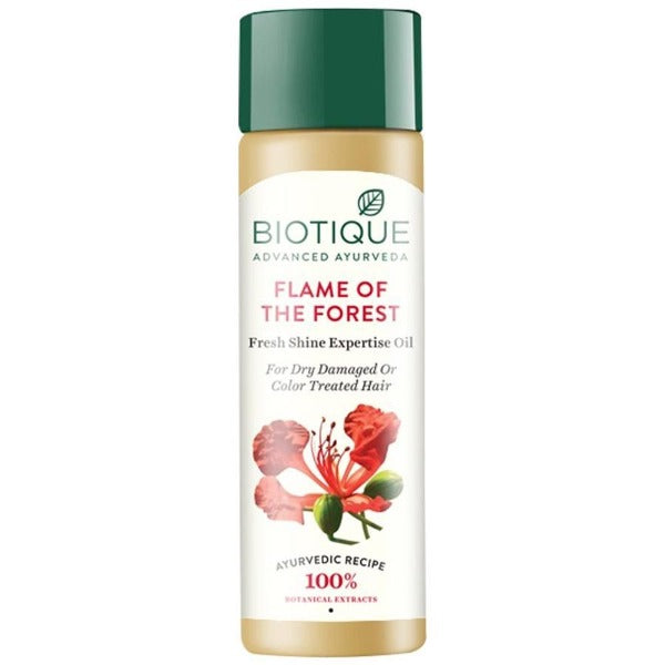 Biotique Bio Flame Of The Forest Fresh Shine Expertise Hair Oil Biotique Bio Flame Of The Forest Fresh Shine Expertise Hair Oil