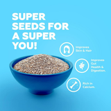 Yoga Bar Seeds Combo – Chia, Flax, Sunflower & Pumpkin Seeds Yoga Bar