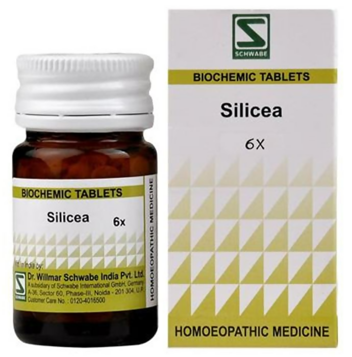 Dr. Willmar Schwabe India Silicea Biochemic Tablets - Safuron Naturals Dr. Willmar Schwabe India Silicea Biochemic Tablets - Safuron Naturals