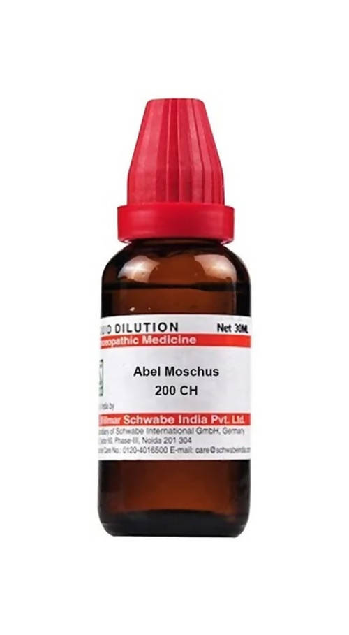 Dr. Willmar Schwabe India Abel Moschus Dilution Dr. Willmar Schwabe India Abel Moschus Dilution