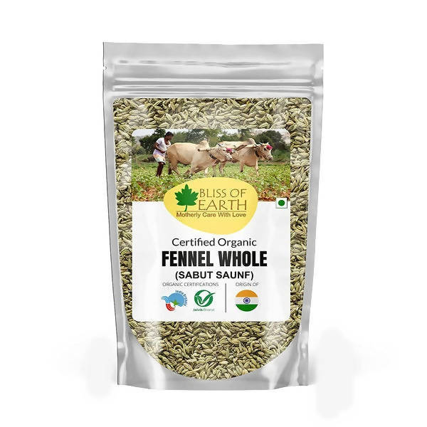 Bliss of earth Fennel Whole (Saunf) - Safuron
