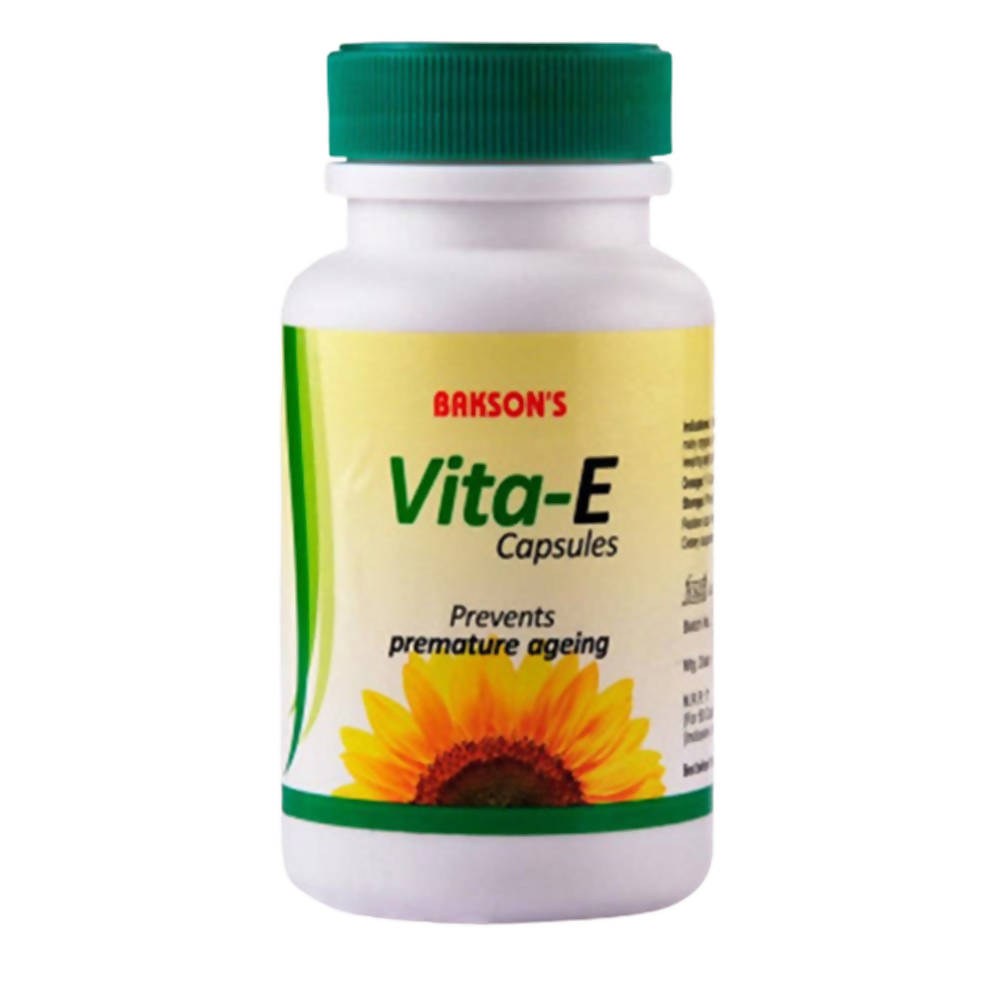 Bakson's Vita-E Capsules - Safuron Naturals