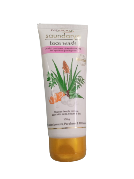 Patanjali Saundarya Face Wash(100 GM-1) & Aloe Vera Kesar Chandan Combo Pack( 60 GM x 2) Patanjali Saundarya Face Wash(100 GM-1) & Aloe Vera Kesar Chandan Combo Pack( 60 GM x 2)