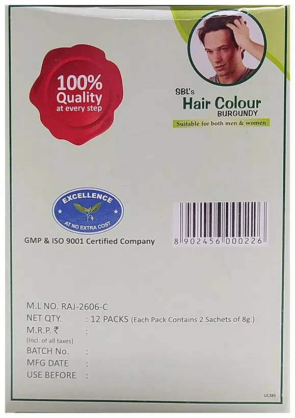 SBL Hair Colour Burgundy SBL Hair Colour Burgundy