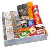 Ghasitaram Colourful Hamper Basket of Holi Goodies - Safuron