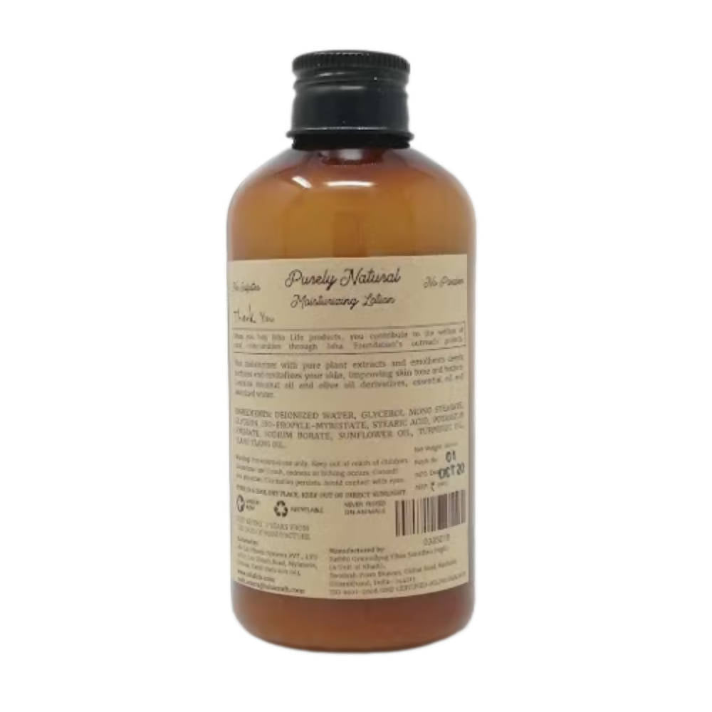 Isha Life Purely Natural Moisturizing Lotion Isha Life Purely Natural Moisturizing Lotion