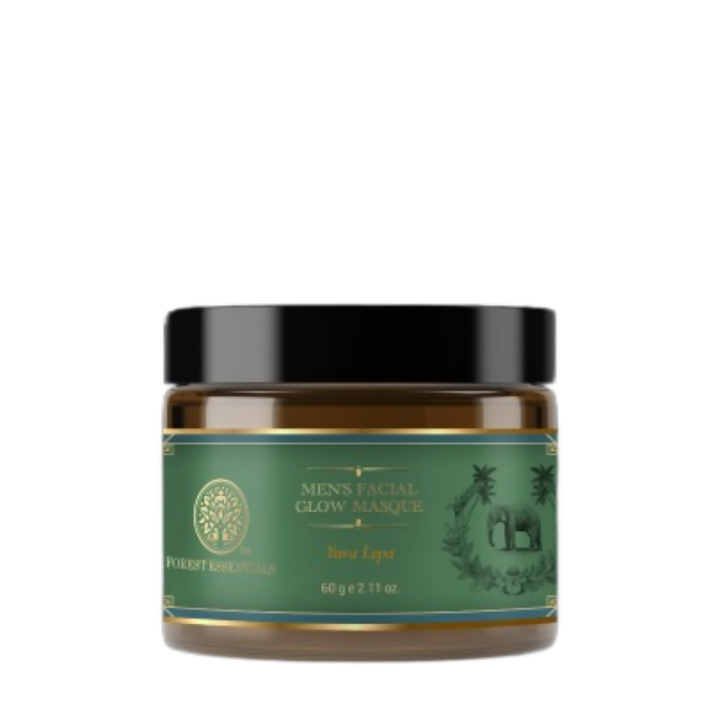 Forest Essentials Men's Facial Glow Masque Yuva Lepa - Safuron
