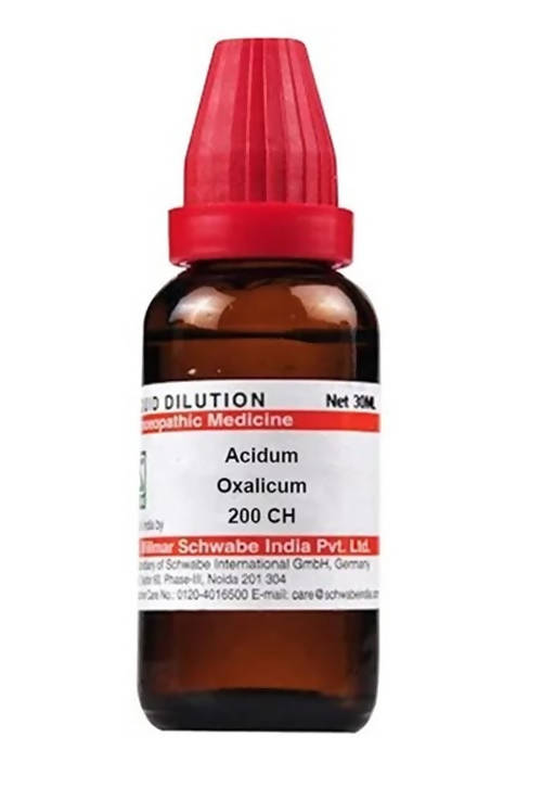 Dr. Willmar Schwabe India Acidum Oxalicum Dilution Dr. Willmar Schwabe India Acidum Oxalicum Dilution