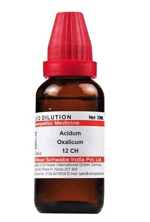 Dr. Willmar Schwabe India Acidum Oxalicum Dilution Dr. Willmar Schwabe India Acidum Oxalicum Dilution
