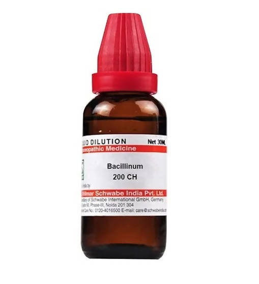 Dr. Willmar Schwabe India Bacillinum Dilution Dr. Willmar Schwabe India Bacillinum Dilution