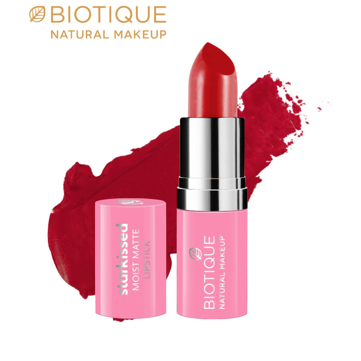 Biotique Starkissed Moist Matte Lipstick - Kiss Of Love Biotique Starkissed Moist Matte Lipstick - Kiss Of Love