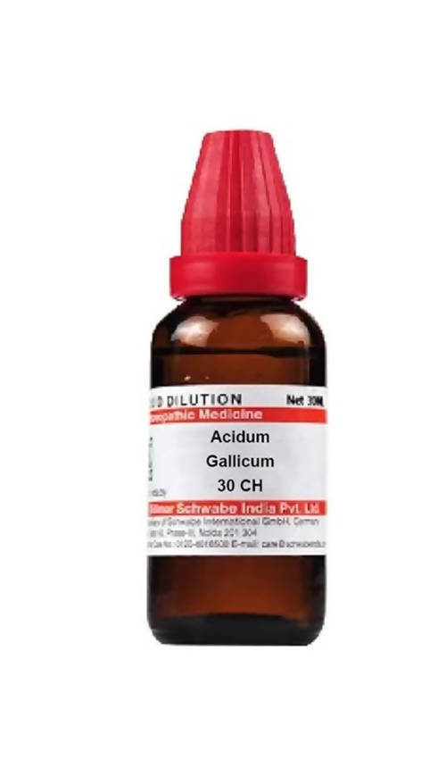 Dr. Willmar Schwabe India Acidum Gallicum Dilution Dr. Willmar Schwabe India Acidum Gallicum Dilution