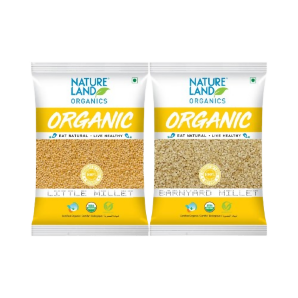 Nature Land Organics Little Millet+Barnyard Millet - Safuron