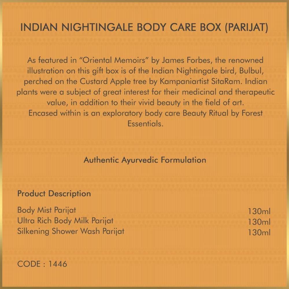Forest Essentials Indian Nightingale Body Care (Parijat) Selection Forest Essentials Indian Nightingale Body Care (Parijat) Selection
