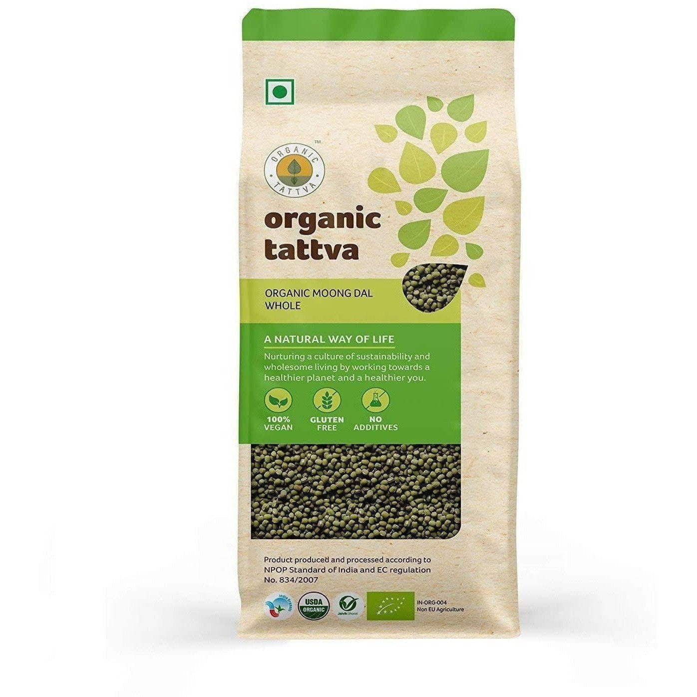 Organic Tattva Organic Moong Dal Whole Organic Tattva