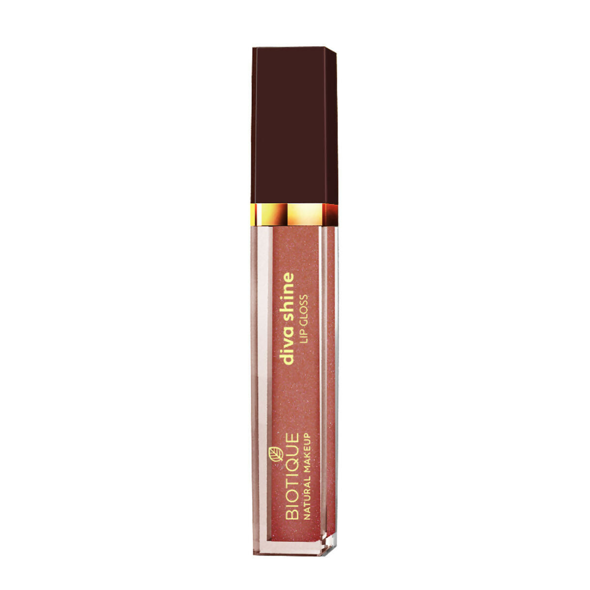 Biotique Diva Shine Lip Gloss - Naughty Nude Biotique Diva Shine Lip Gloss - Naughty Nude