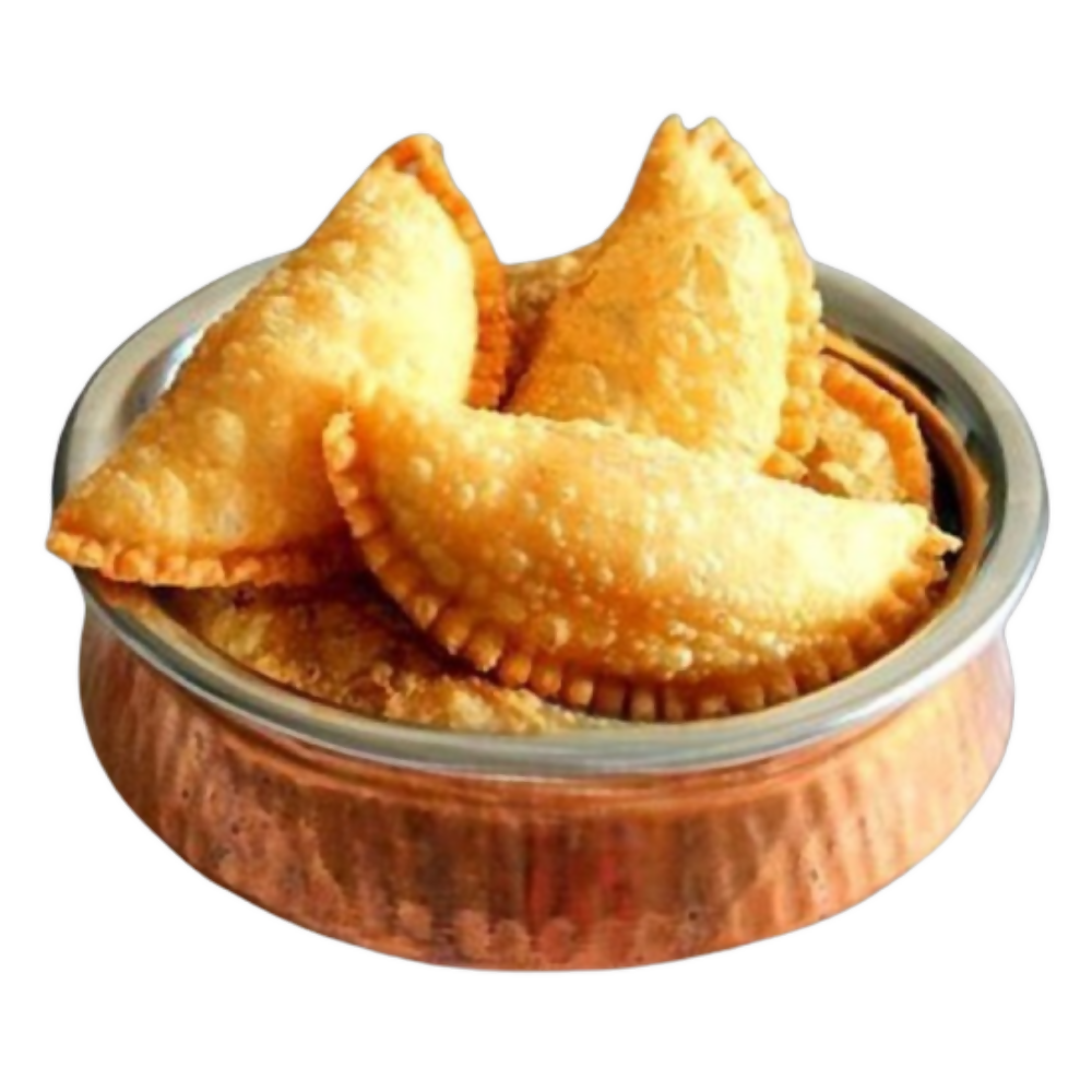 Godavari Vantillu Kajjikayalu (Crispy Coconut Gujiya/Karanji) Godavari Vantillu