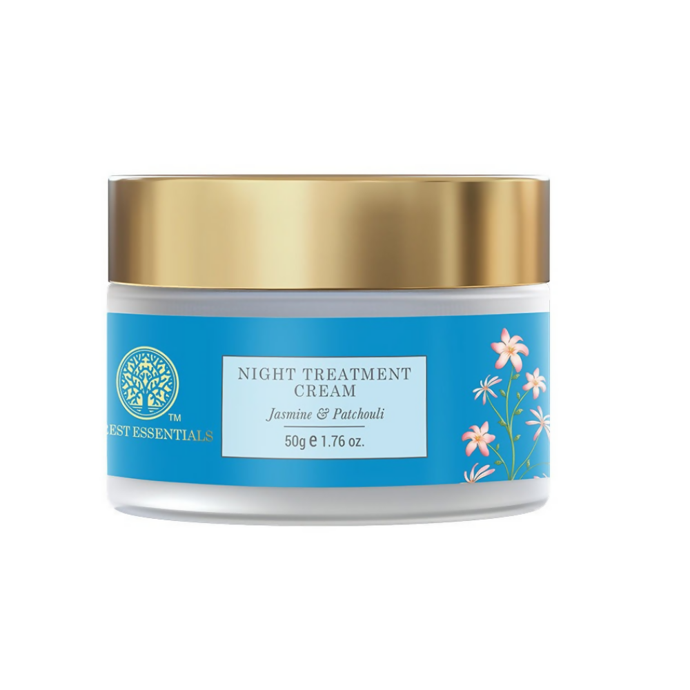Forest Essentials Night Treatment Cream Jasmine & Patchouli - Safuron