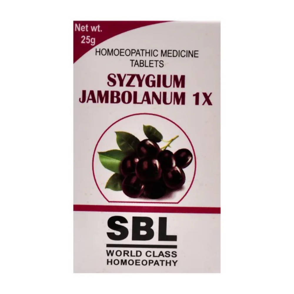 SBL Homeopathy Syzygium Jambolanum Trituration Tablets - Safuron