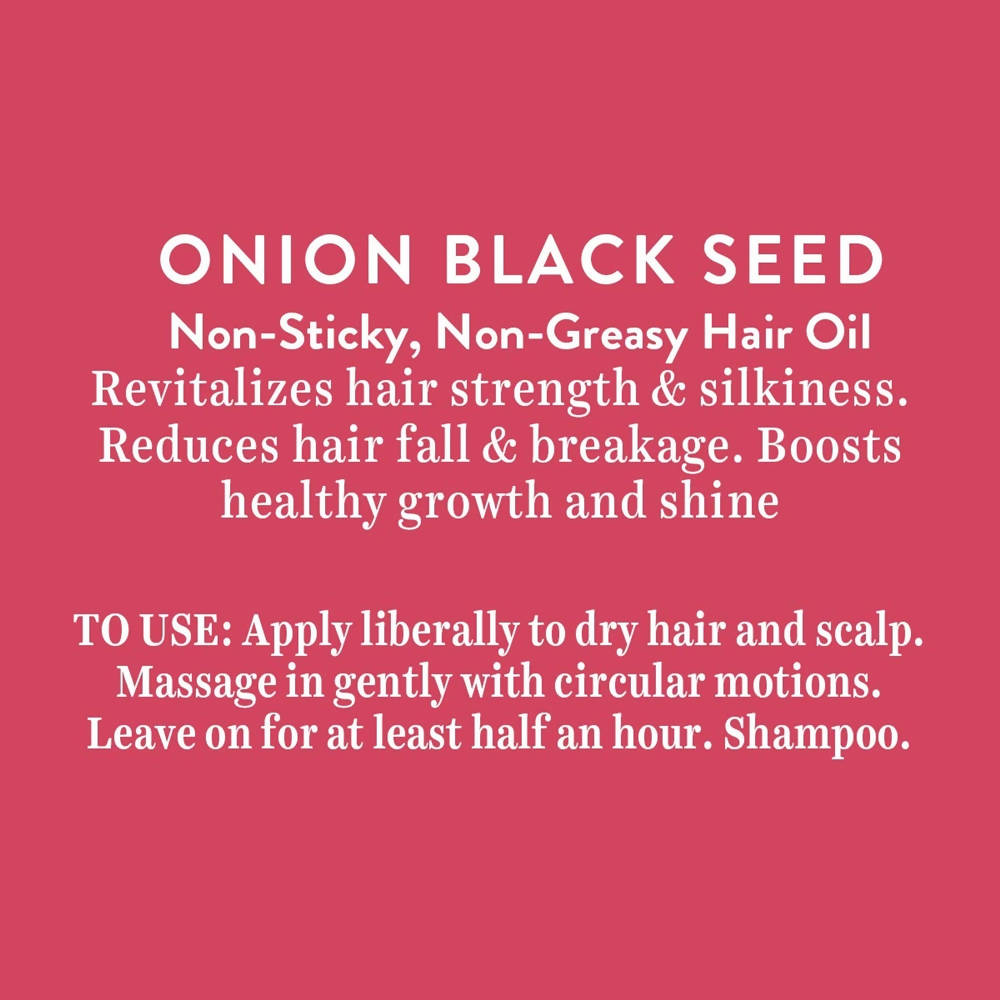 Biotique Advanced Organics Onion Black Seed No-Sticky No-Greasy Hair Oil Biotique Advanced Organics Onion Black Seed No-Sticky No-Greasy Hair Oil
