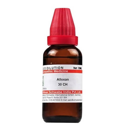 Dr. Willmar Schwabe India Alloxan Dilution 30 ch Dr. Willmar Schwabe India Alloxan Dilution 30 ch