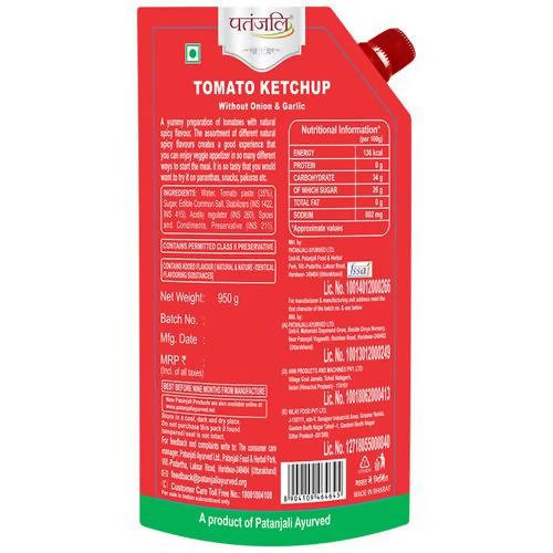 Patanjali Tomato Ketchup without Onion and Garlic Patanjali Tomato Ketchup without Onion and Garlic