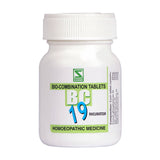 Dr. Willmar Schwabe India Bio-Combination 19 (BC 19) Tablet - Safuron Naturals