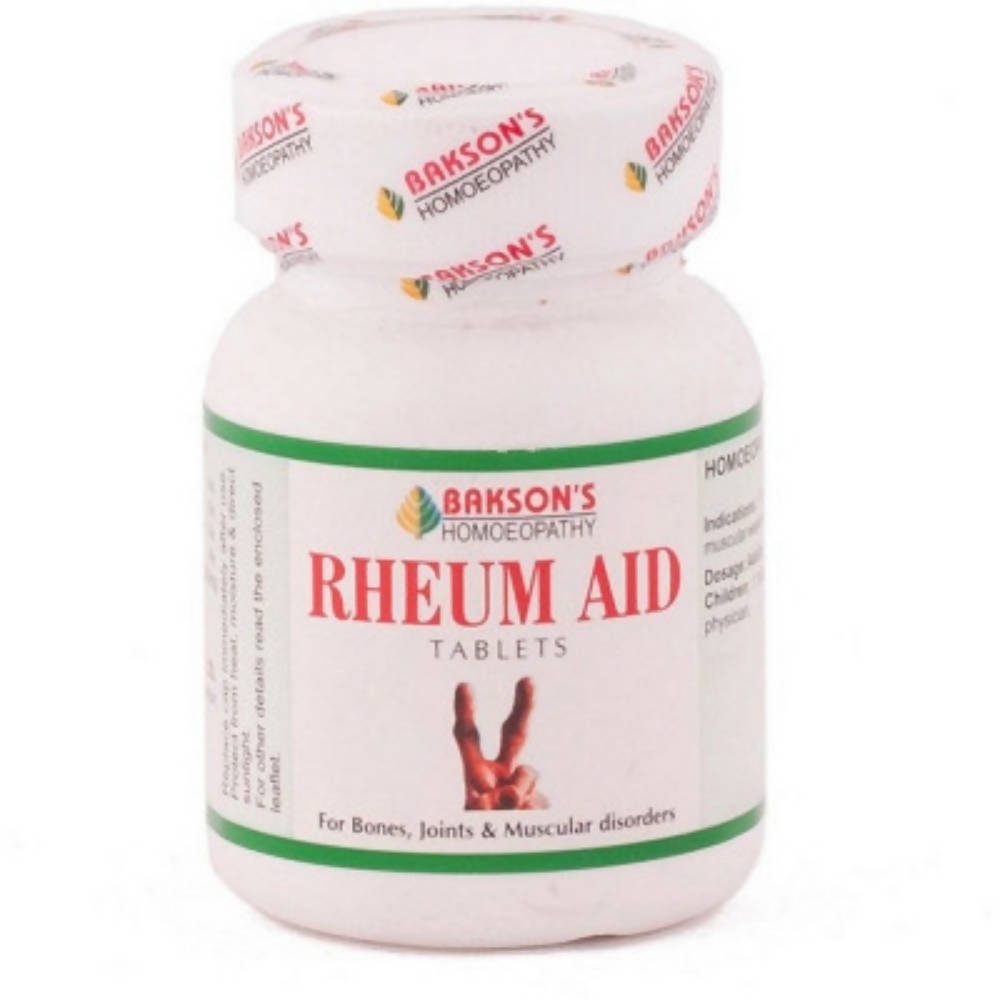 Bakson's Rheum Aid Tablet - Safuron Naturals
