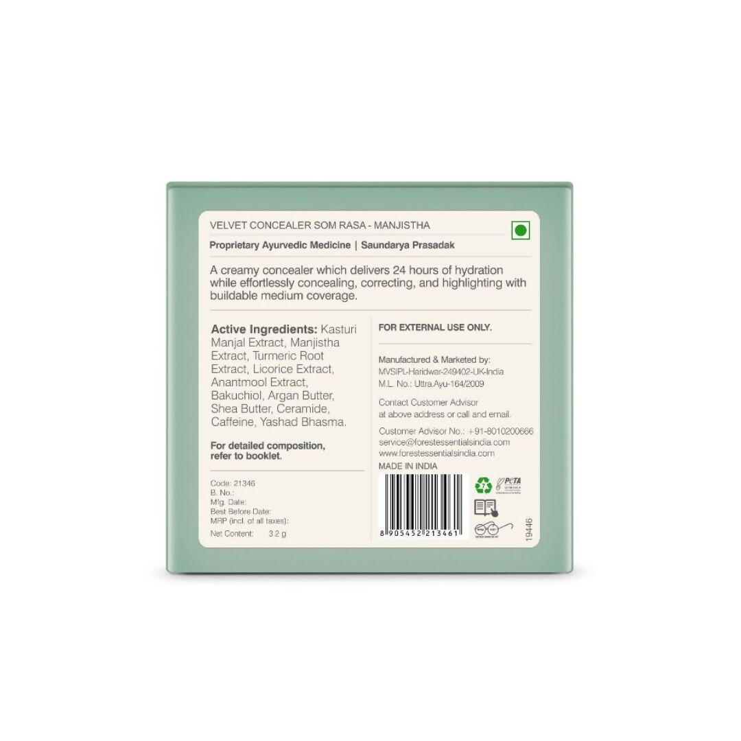 Forest Essentials Som Rasa Velvet Concealer Manjistha Forest Essentials Som Rasa Velvet Concealer Manjistha