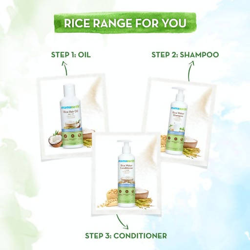Mamaearth Rice Water Shampoo with Rice Water & Keratin Mamaearth Rice Water Shampoo with Rice Water & Keratin
